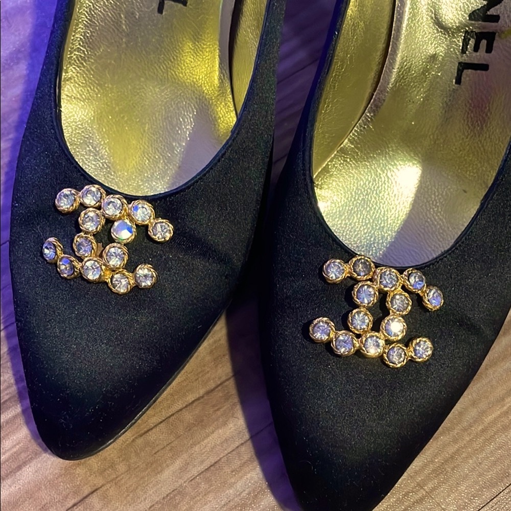 Chanel Black Women's Heels - Picture 3 of 15